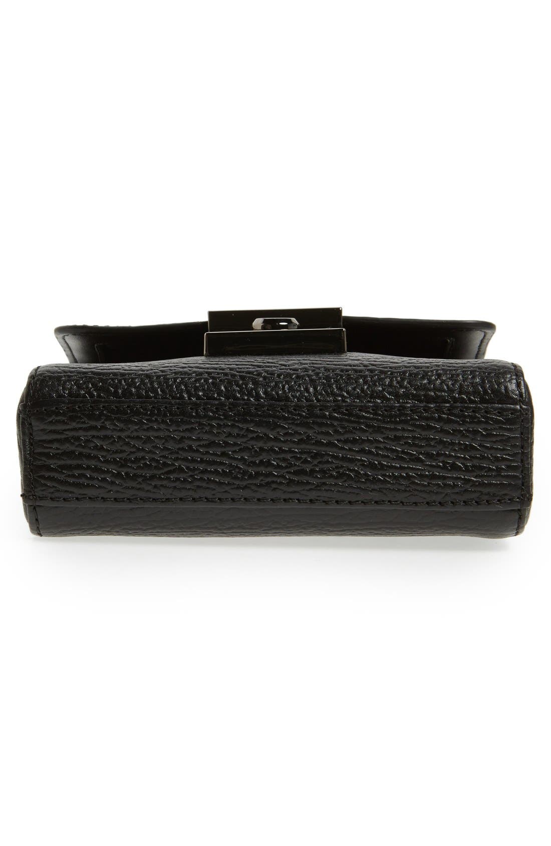 Ted Baker London 'Small Luggage Lock - Maj' Leather Crossbody Bag, Alternate, color, 