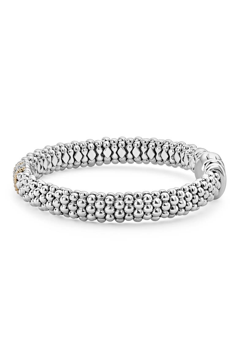 Luxe Pavé Diamond 9mm Bracelet, Alternate, color, DIAMOND