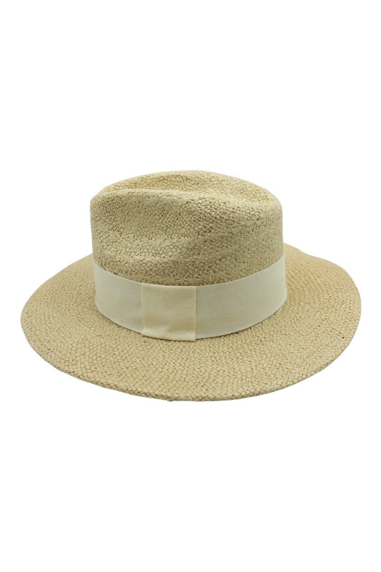 Panama Straw Hat, Alternate, color, WHITE
