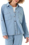 Threads 4 Thought Blaire Denim French Terry Button-Up Shirt