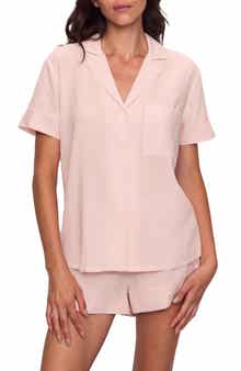 Eberjey Nautico Stripe Short Sleeve Shirt & Shorts Pajamas