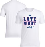 adidas Men's adidas White Kansas Jayhawks Late Night in the Phog T-Shirt