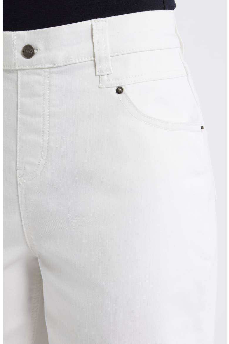 Mid Rise Bermuda Shorts, Alternate, color, WHITE
