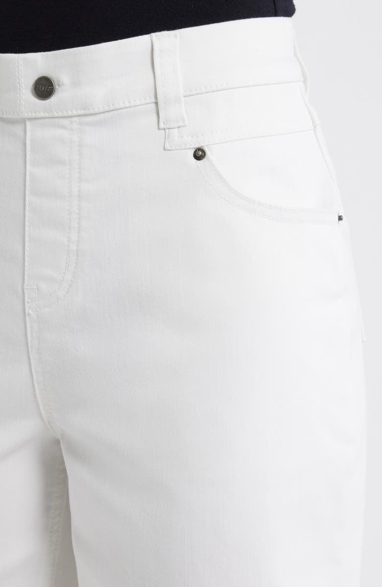 Hue Mid Rise Bermuda Shorts, Alternate, color, White