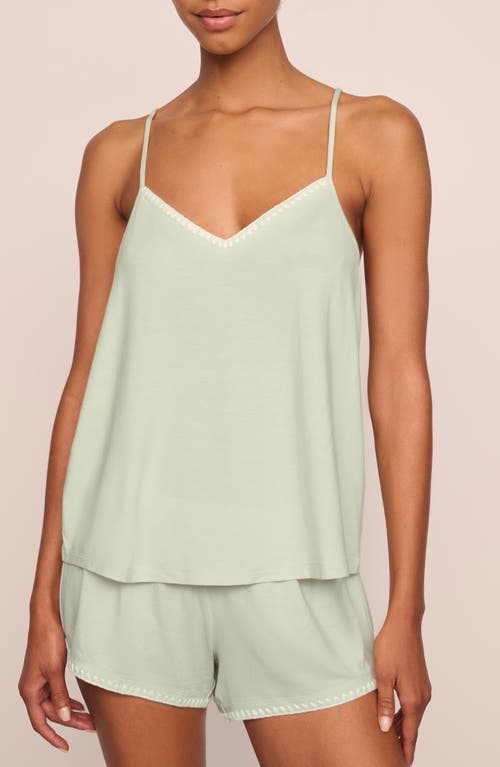 Eberjey Frida Cami Shorts Pajama Set In Green