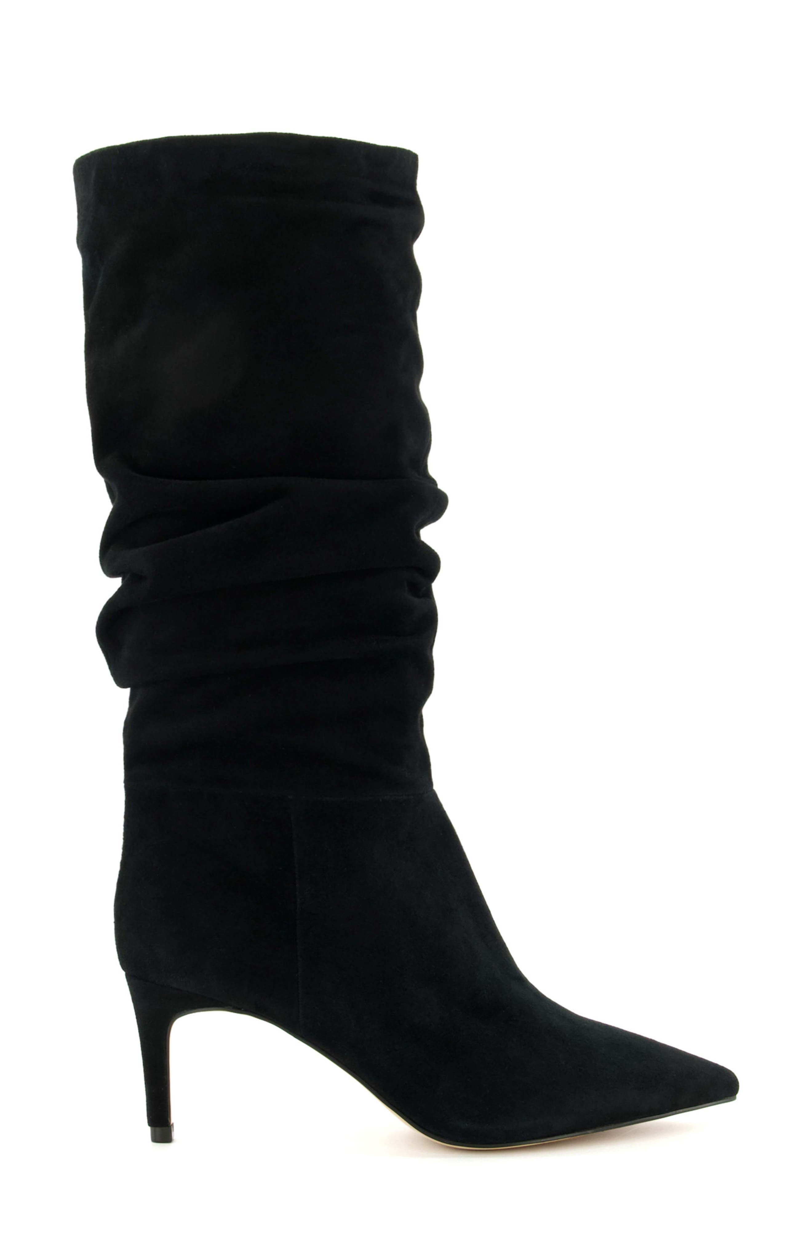 Dune London Slouch Pointed Toe Boot, Alternate, color, 