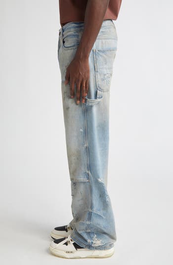 AMIRI Lightweight Distressed Carpenter Jeans | Nordstrom