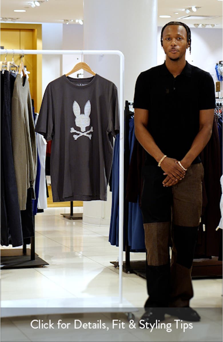 Grant Dimensional Bunny Pima Cotton Graphic T-Shirt, sales video thumbnail