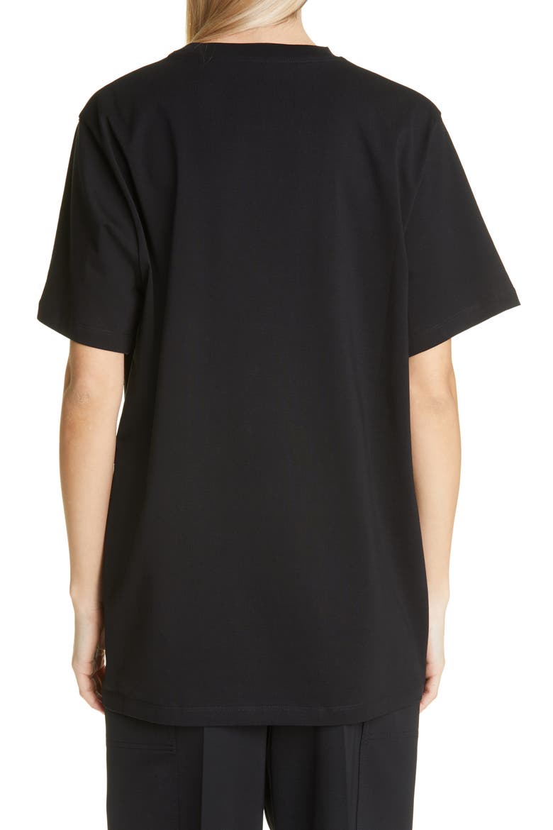 23 OBS Graphic Organic Cotton Tee, Alternate, color, BLACK