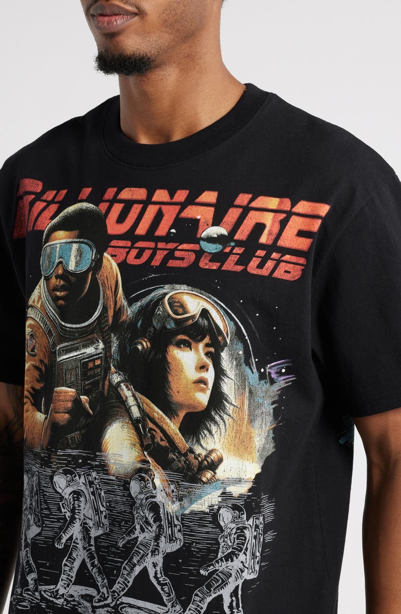 Billionaire Boys Club BB Space Runner Graphic T-Shirt, Alternate, color, 