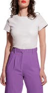 AS by DF Brando Stretch Leather Tee