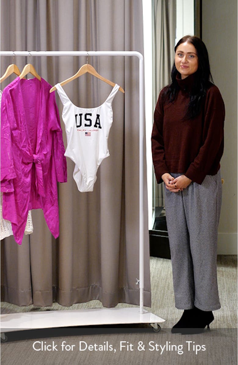 Scoop One-Piece Swimsuit, sales video thumbnail