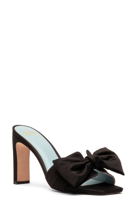 Hilary Satin Bow Sandal (Women)