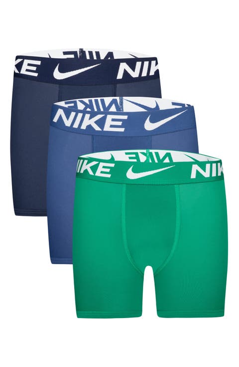 Kids' Essential Dri-FIT Micro Assorted 3-Pack Boxer Briefs (Big Boy)