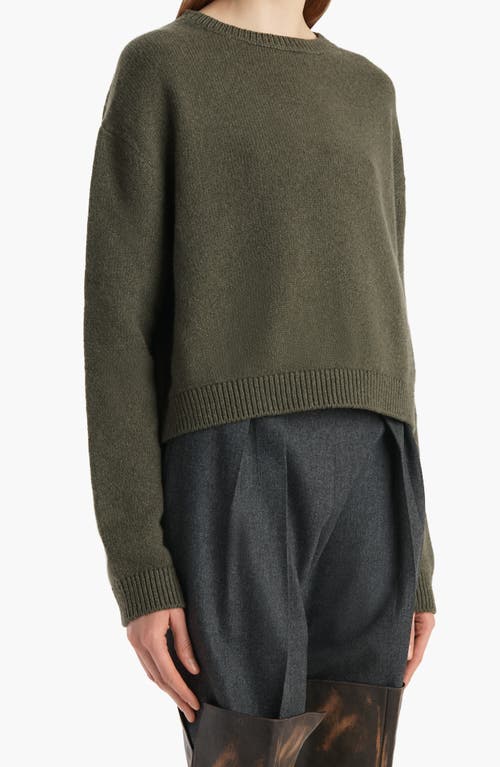 Khaite Milo Cashmere Sweater In Green