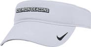 Nike Men's Nike White Wake Forest Demon Deacons 2025 On-Field Ace Performance Adjustable Visor