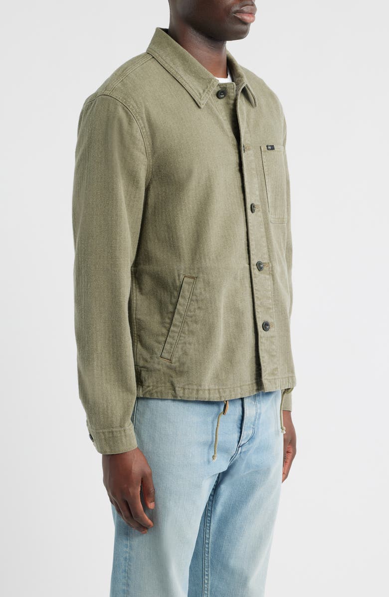 AG George Utility Shirt Jacket, Alternate, color, Dusty Sage