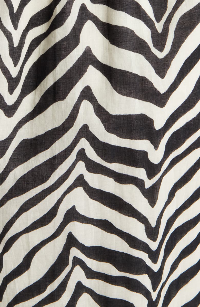 Faithfull the Brand Nolie Abstract Stripe Cotton Sundress, Alternate, color, 