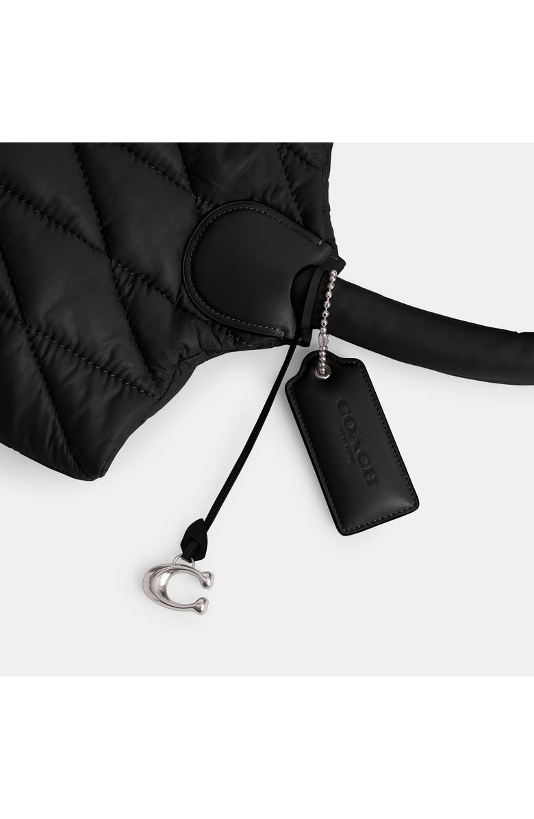 COACH Iris Quilted Nylon Tote, Alternate, color,