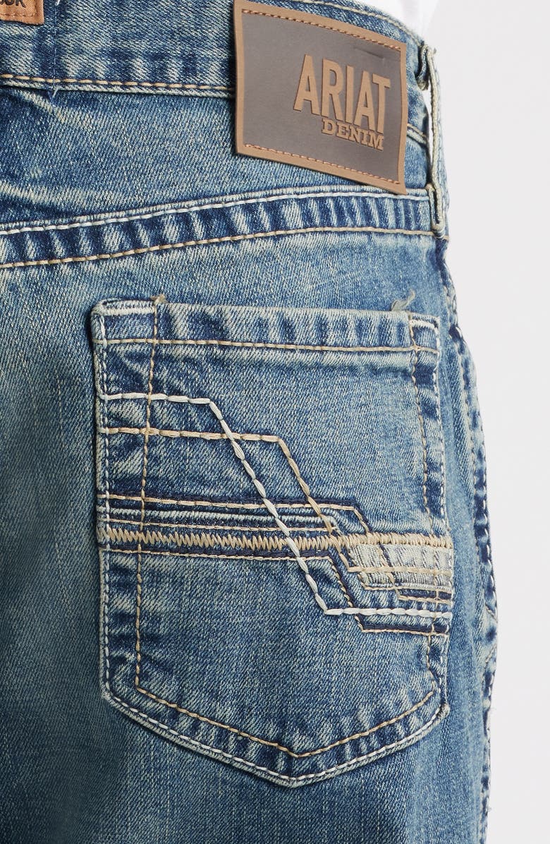 Ariat M4 Stretch Shoreway Straight Jeans, Alternate, color, Dakota