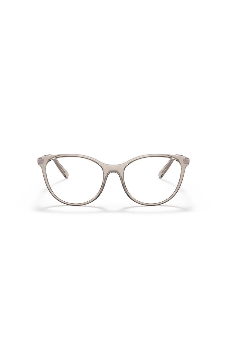 Armani Exchange 53mm Cat Eye optical glasses, Alternate, color, Brown