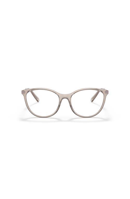 Armani Exchange 53mm Cat Eye Optical Glasses In Neutral