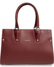 Longchamp Paris Premier Leather Satchel