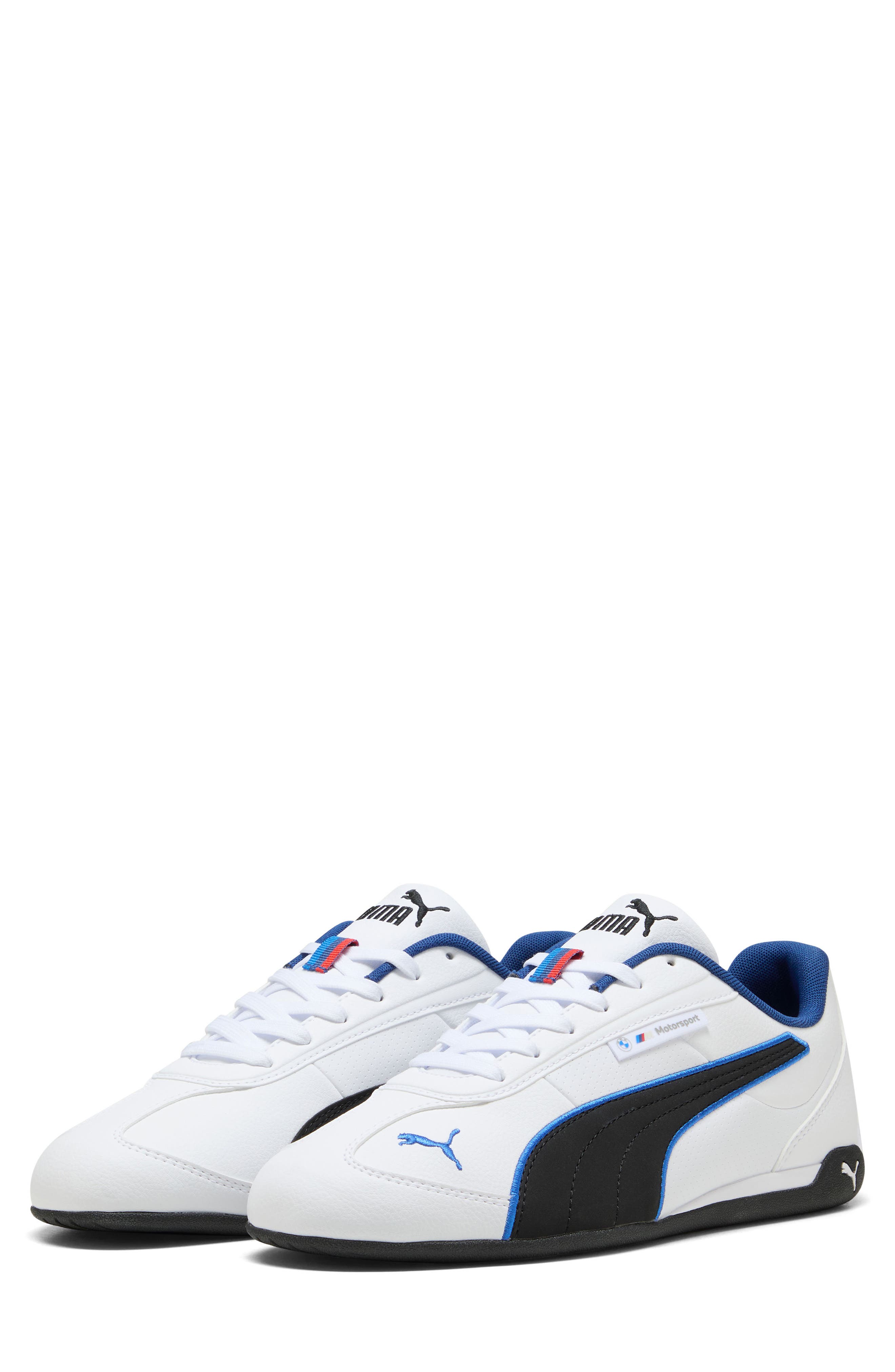 BMW M Motorsport Replicat-X Sneaker, Alternate, color, PUMA WHITE/ COOL COBALT