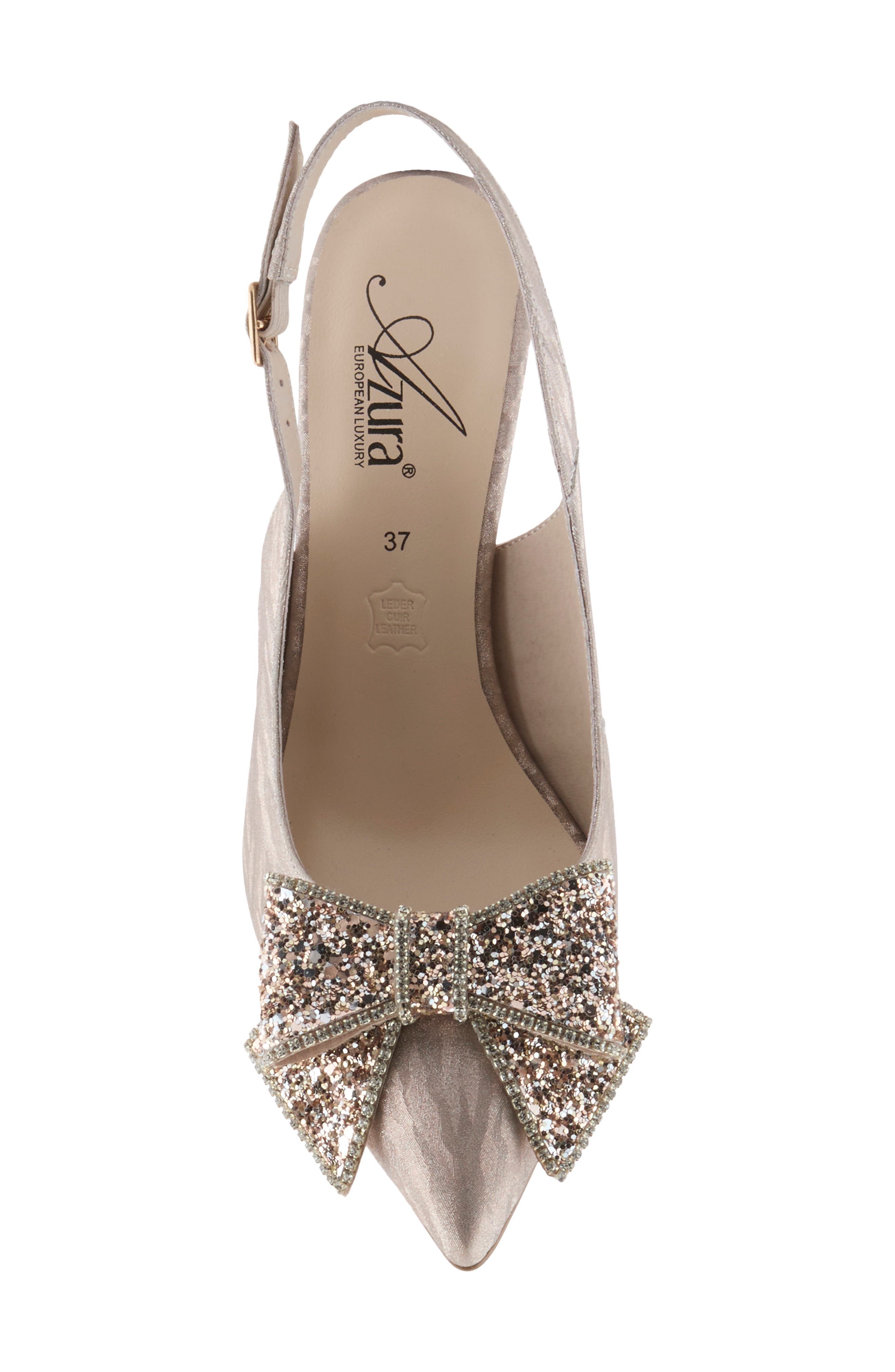 AZURA BY SPRING STEP Tenkarot Slingback Pump, Alternate, color, Champagne