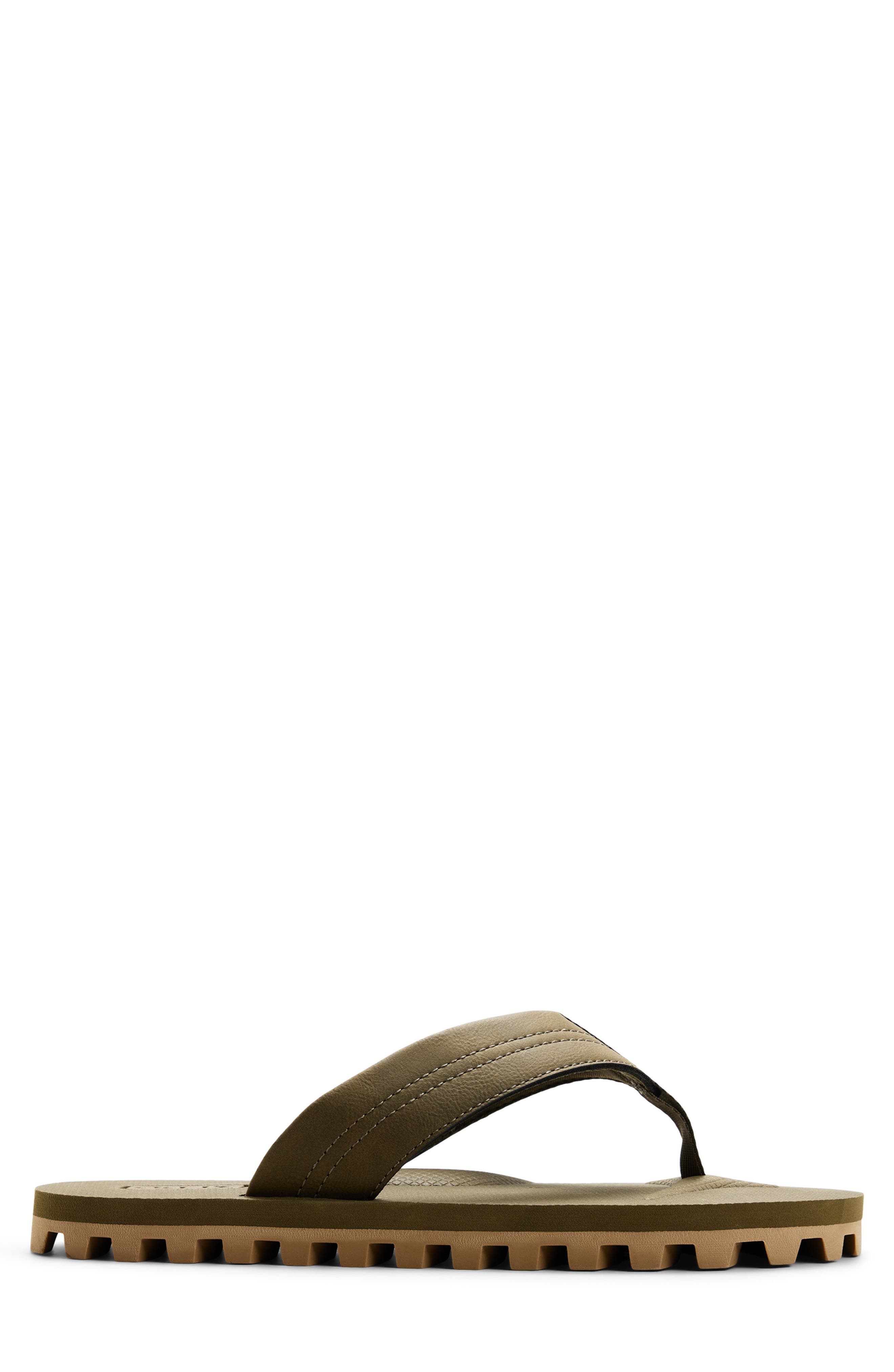 Hideaway Flip Flop, Alternate, color, KHAKI
