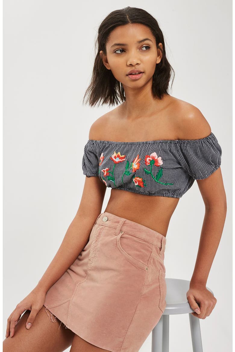 Velvet Miniskirt, Alternate, color, BLUSH
