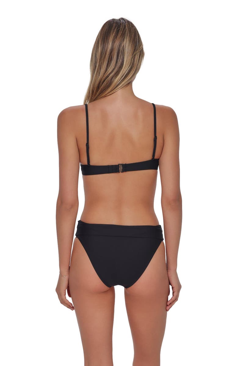 Swim Systems Jolene Underwire Bikini Swimsuit Top, Alternate, color, Black