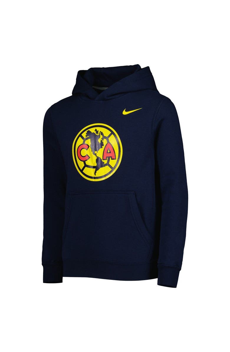 Nike Youth Nike Navy Club America Club Fleece Pullover Hoodie, Alternate, color, 