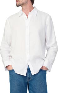 Joe's Jeans Jakob Linen Button-Up Shirt