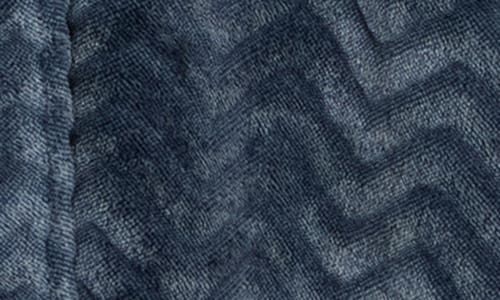 Daniel Buchler Herringbone Robe In Blue