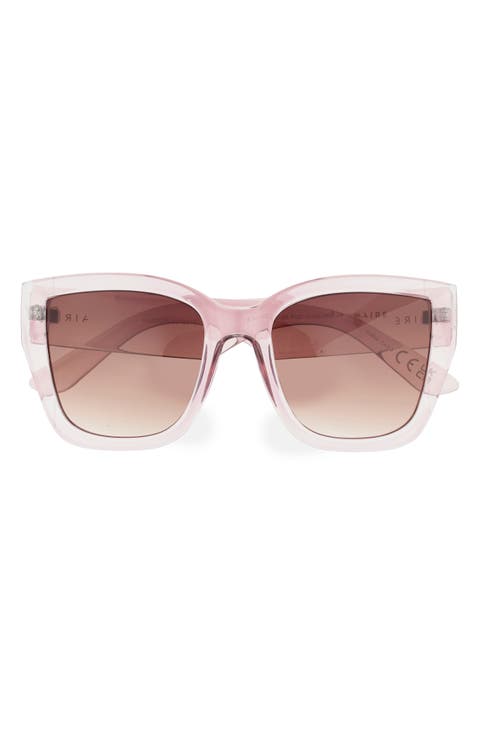 Haedus 53mm Gradient Square Sunglasses