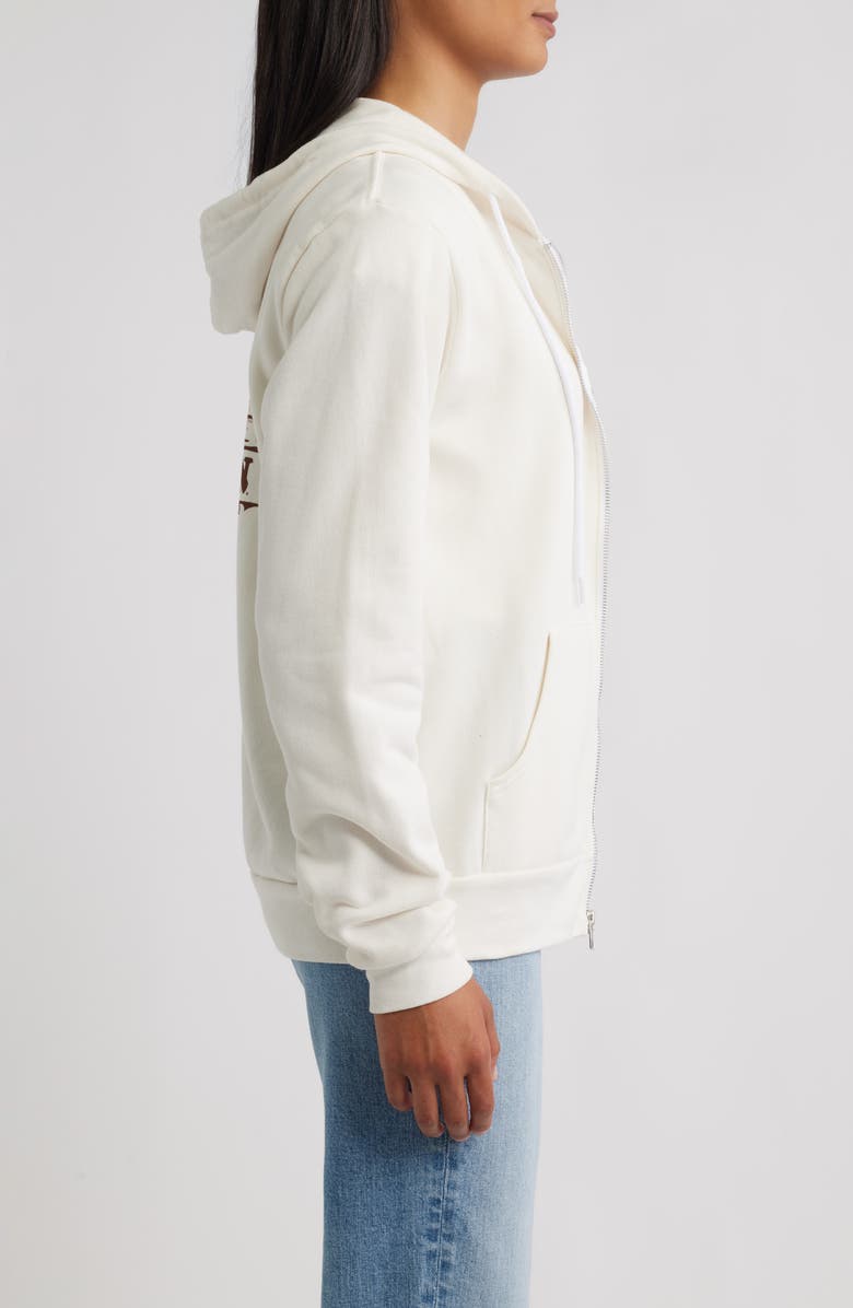 Pendleton Cowgirl Full Zip Graphic Hoodie, Alternate, color, Vintage White