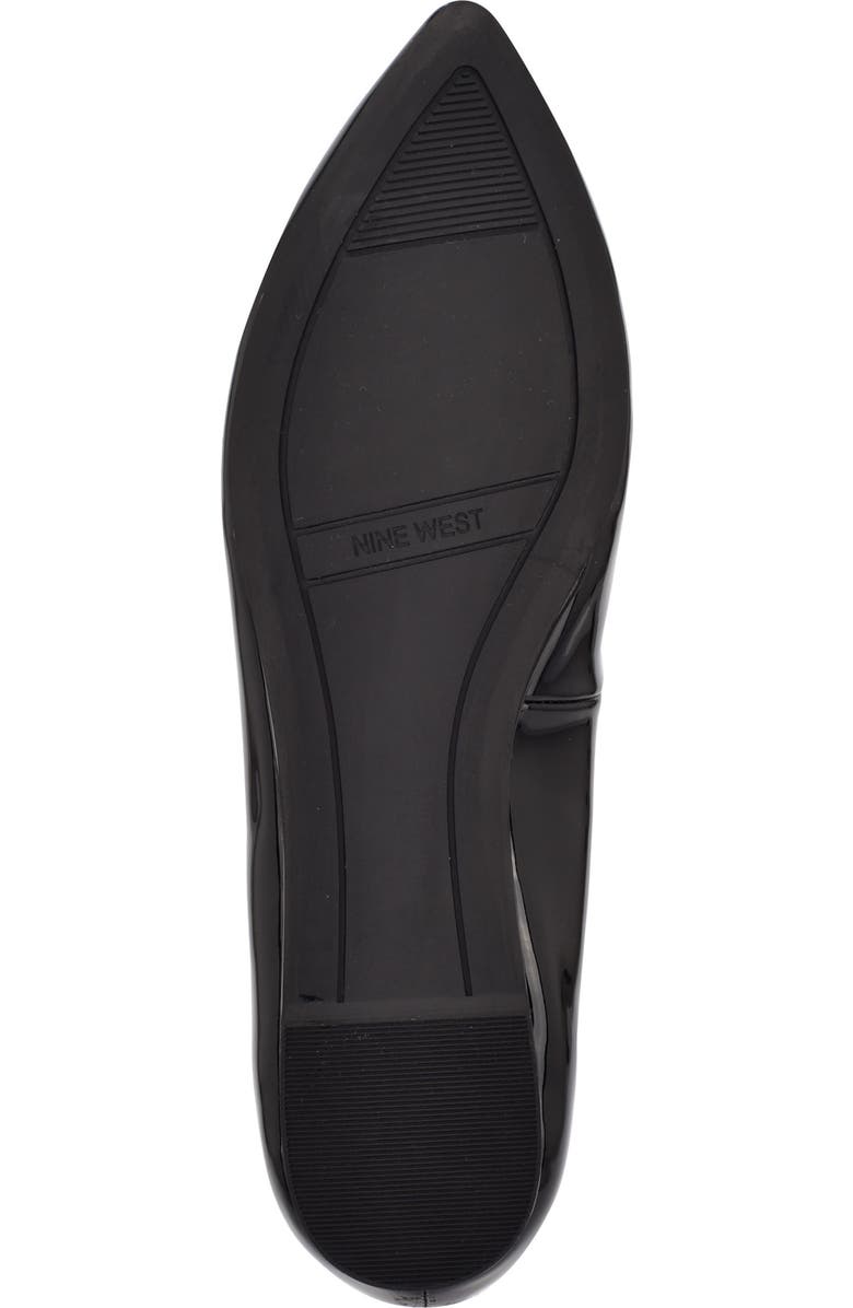 Nine West Almond Toe Flat, Alternate, color,