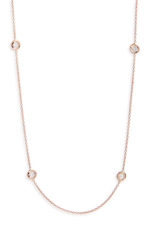 5-Station Diamond Necklace