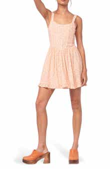 Ditsy Floral Corset Fit & Flare Minidress