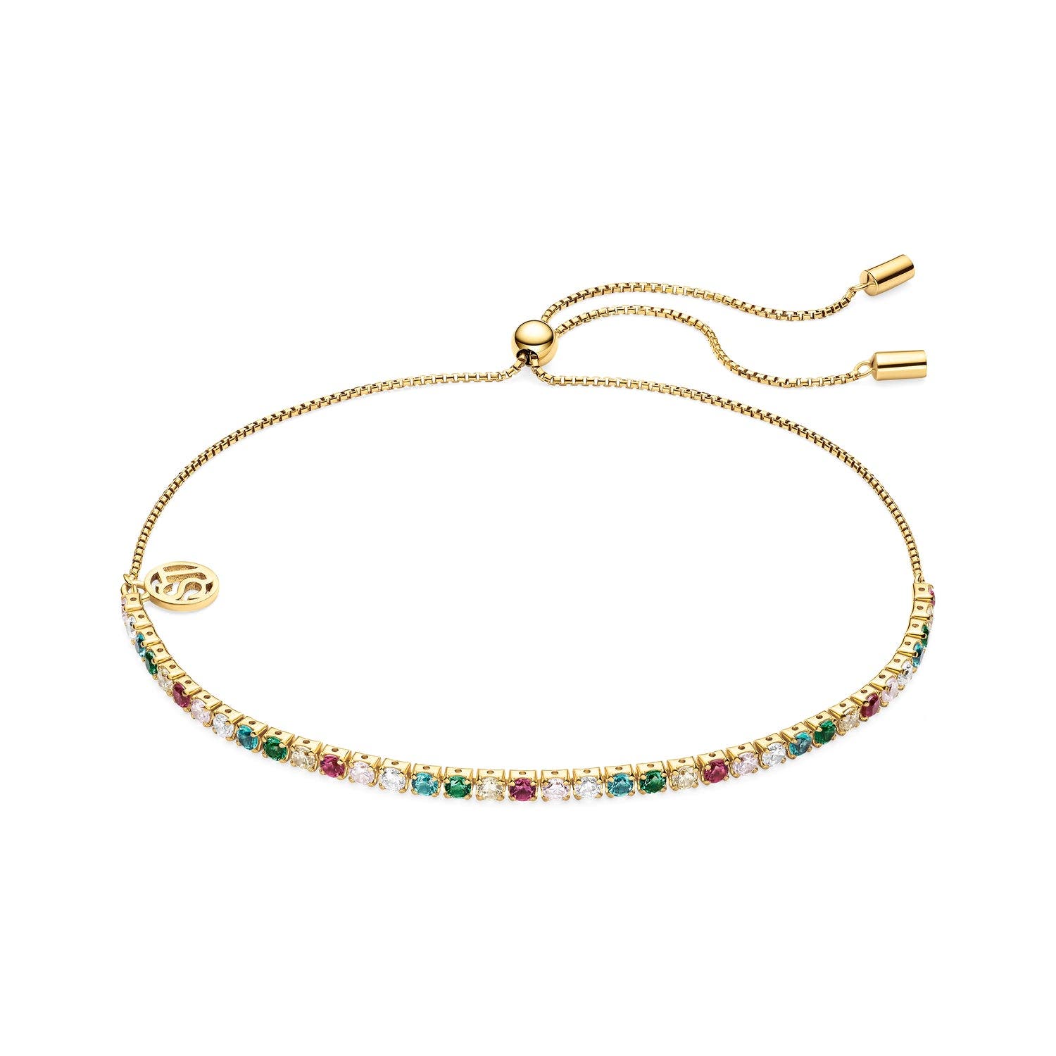 18k Gold Plated / Rainbow