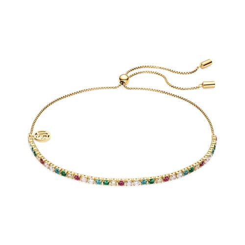 Sif Jakobs Jewellery Bracelet Ellera Tennis In 18k Gold Plated/rainbow