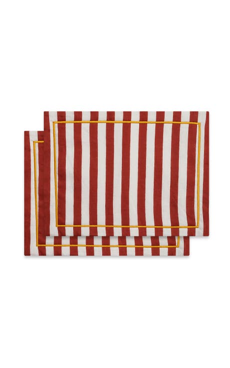 Placemat Set Of 2 (13.8"X17.7")