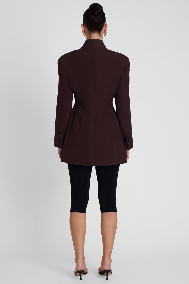 Cairo Hourglass Belted Coat, Alternate, color, Brown