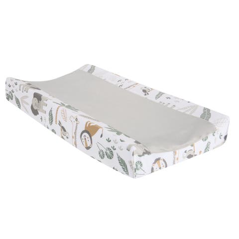 Jungle Friends Soft, Warm & Cozy Safari Changing Pad Cover