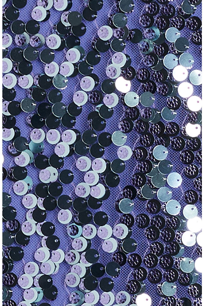 Sequin Midi Dress, Alternate, color, VIOLET SHIMMER