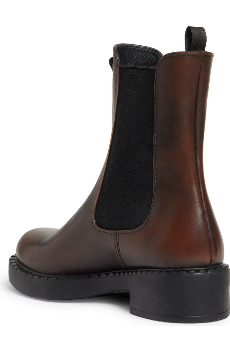 Prada Chocolate Chelsea Boot, Alternate, color,
