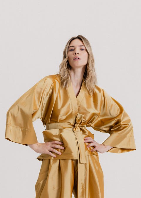 Structured Kimono Jacket