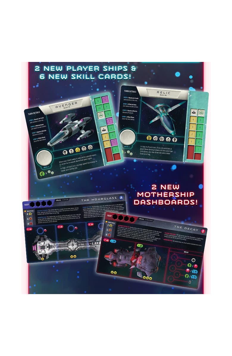 Renegade Game Studios Anomaly Expansion Bagbuilding Strategy Game, Ages 10+, Alternate, color, Multicolored