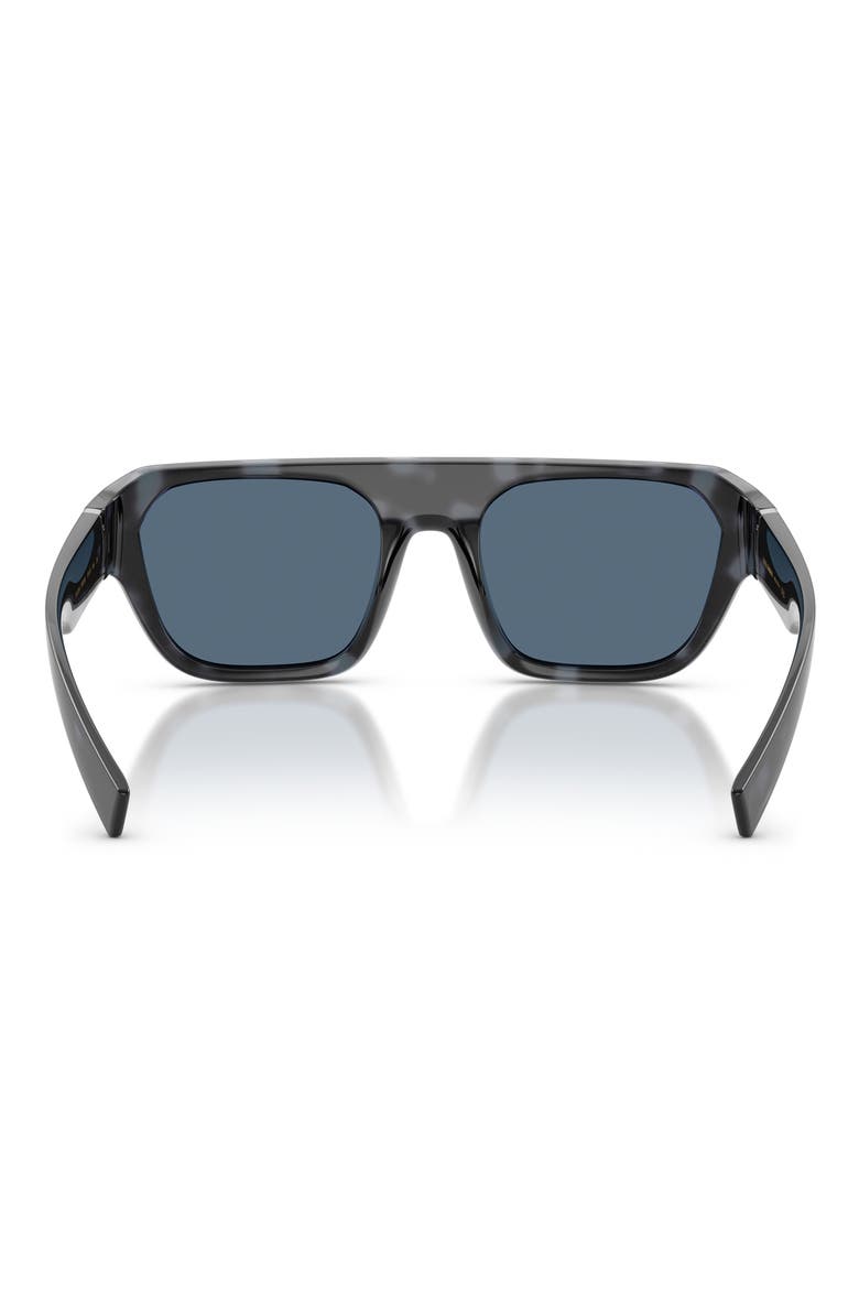 54mm Square Sunglasses, Alternate, color, BLUE HAVANA / DARK BLUE